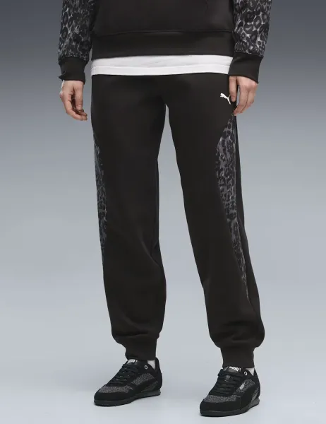 Puma Sport Animal Print Mid Rise Joggers