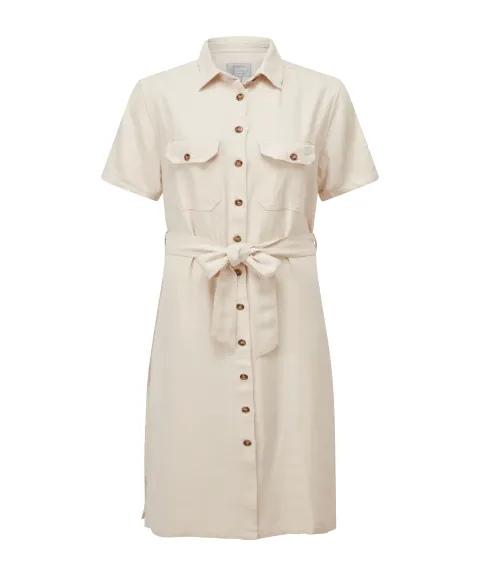 Schöffel Country Daisy Linen Dress - Oat