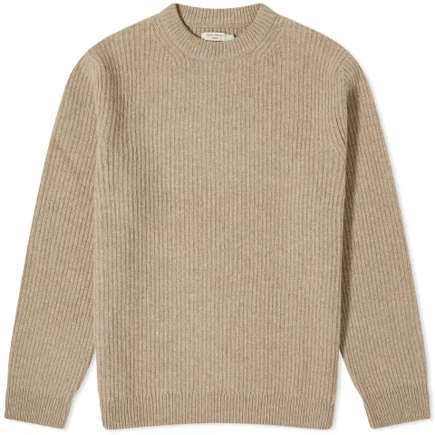 Nudie Jeans August Rib Wool Jumper