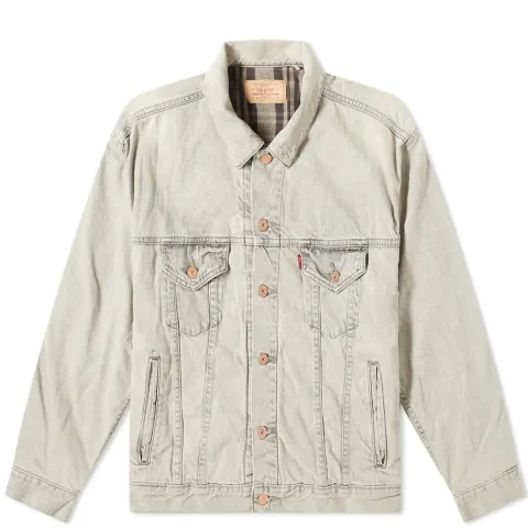 Levi's Vintage Clothing Back Embroidered Denim Trucker