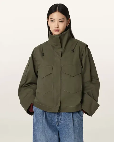 Leighton Cotton Utility Jacket