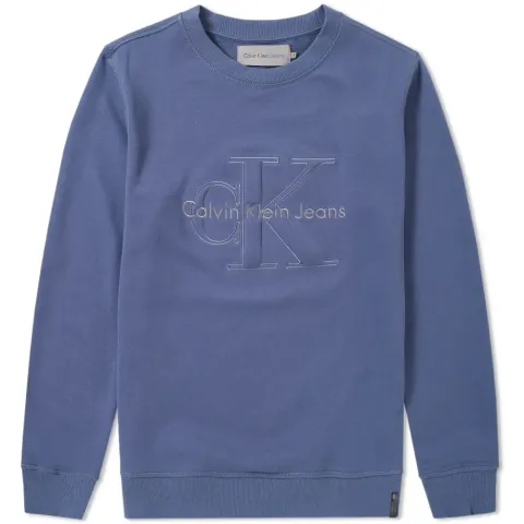 Hasto Embossed Logo Crew Sweat