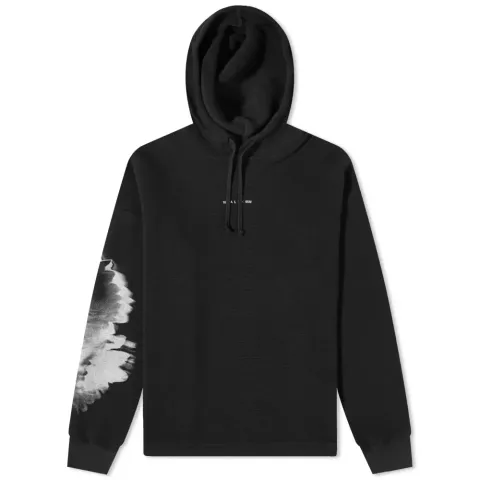 Graphic Arm Hooded T-Shirt