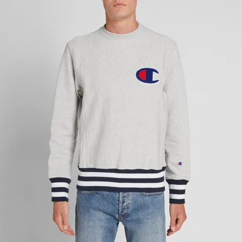 Ribbed Crew Sweat