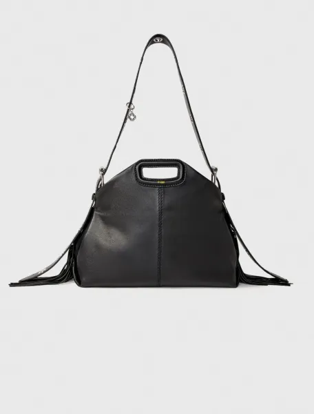 Maje Smooth leather Miss M bag