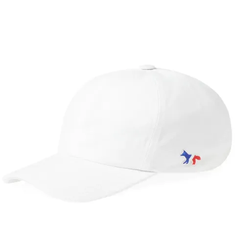 Maison Kitsuné Tricolour Fox 6 Panel Cap