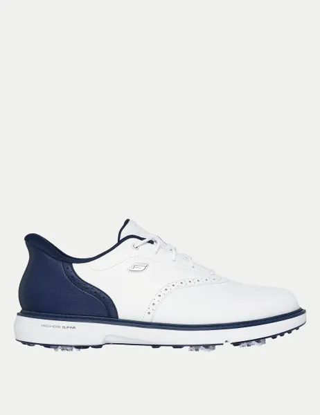 Skechers Slip-ins GO GOLF Prestige Leather Trainers White Mix