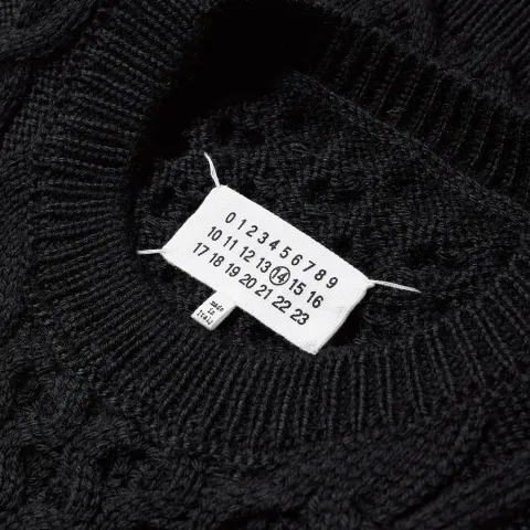 14 Oversized Cable Crew Knit