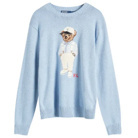 Hemingway Bear Crew Neck Jumper