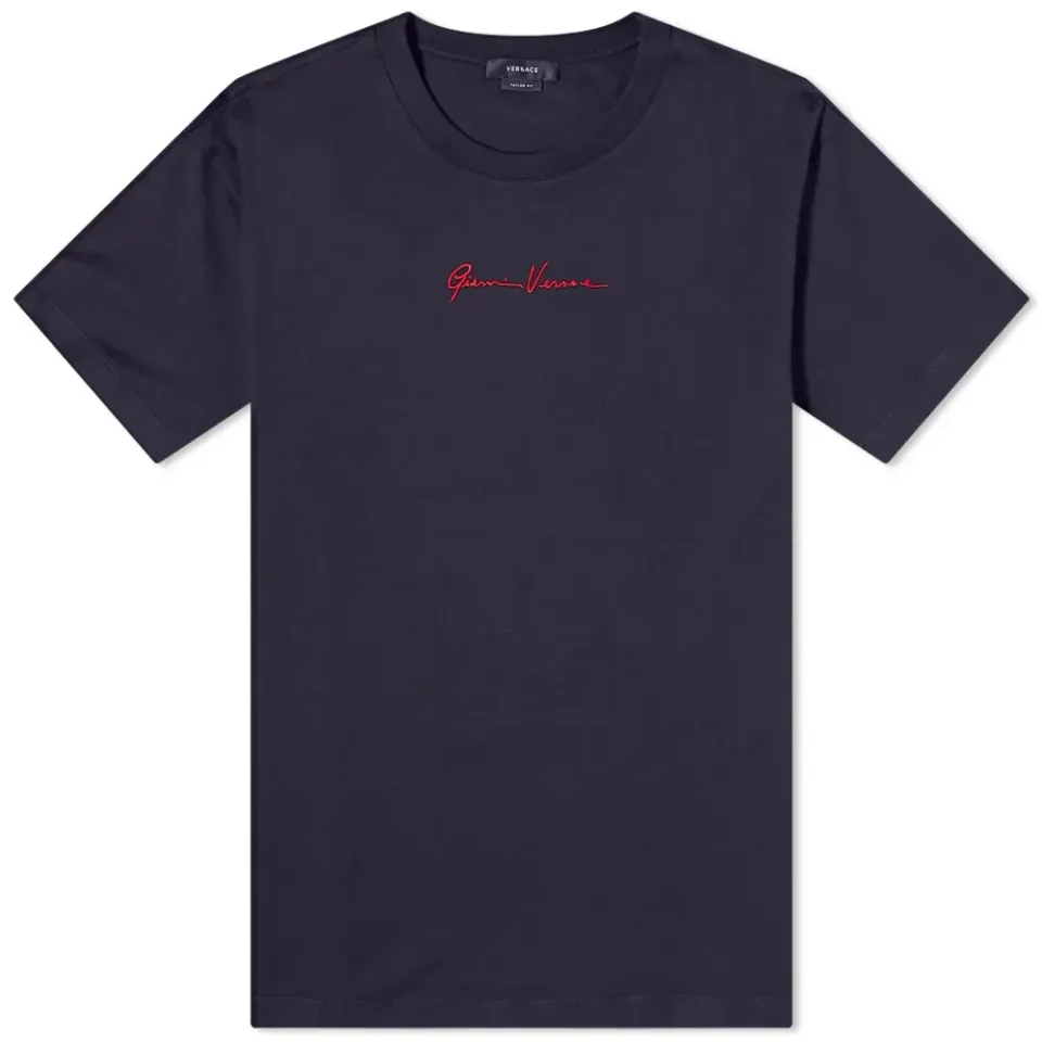 Embroidered Signature Logo T-Shirt