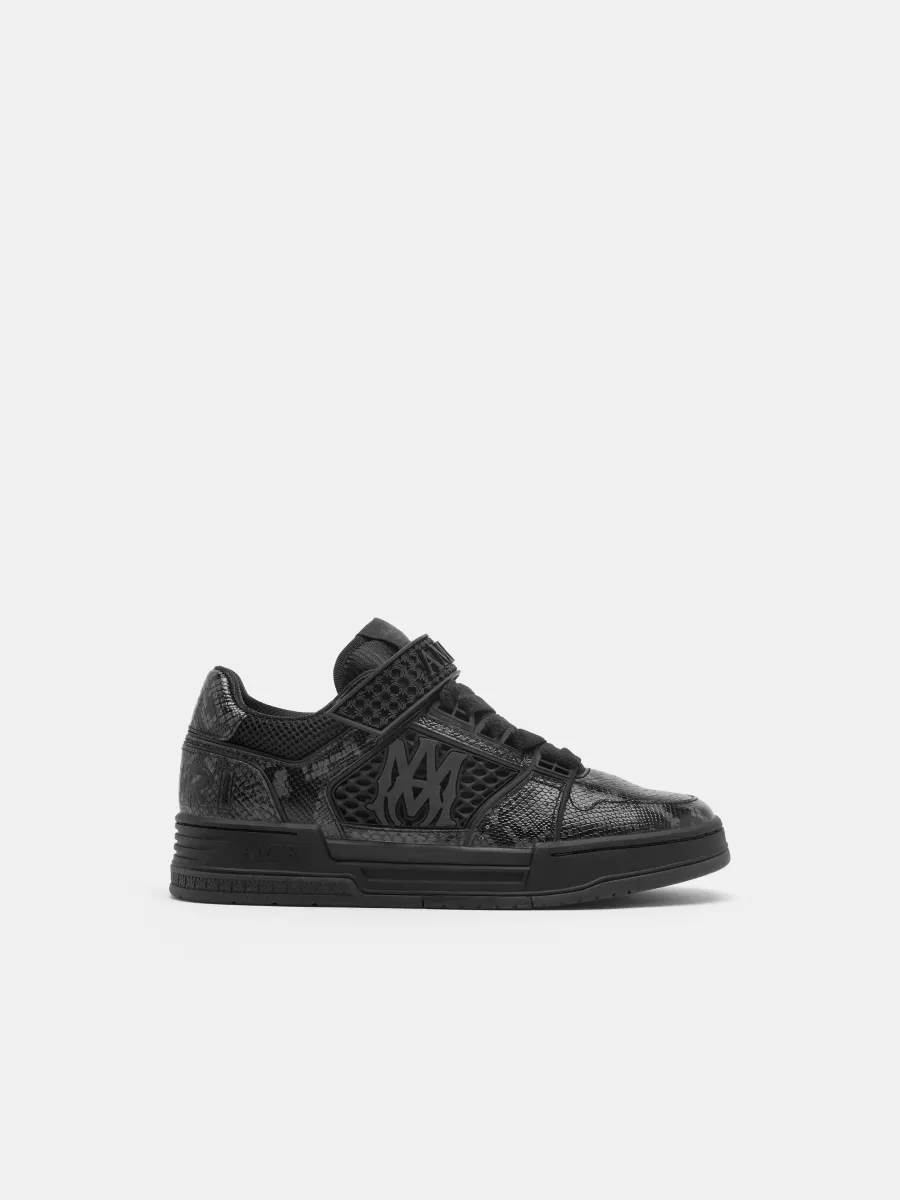PYTHON EMBOSSED MA SKYLINE - BLACK
