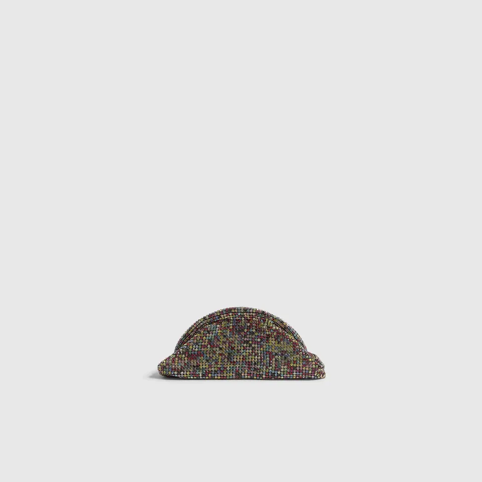 Rainbow Gem Slouch Clutch Bag