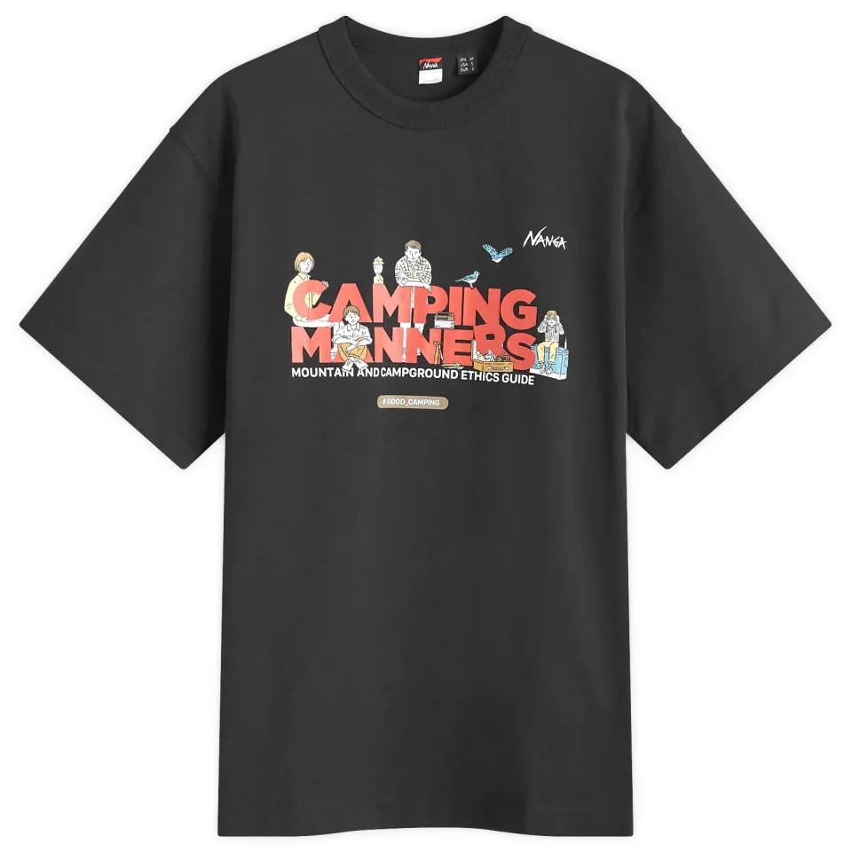 Eco Hybrid Camping Manners T-Shirt