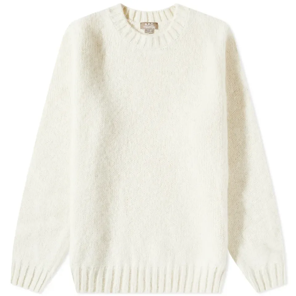 A.P.C. x Jean Touitou Jim Brushed Shetland Crew Knit