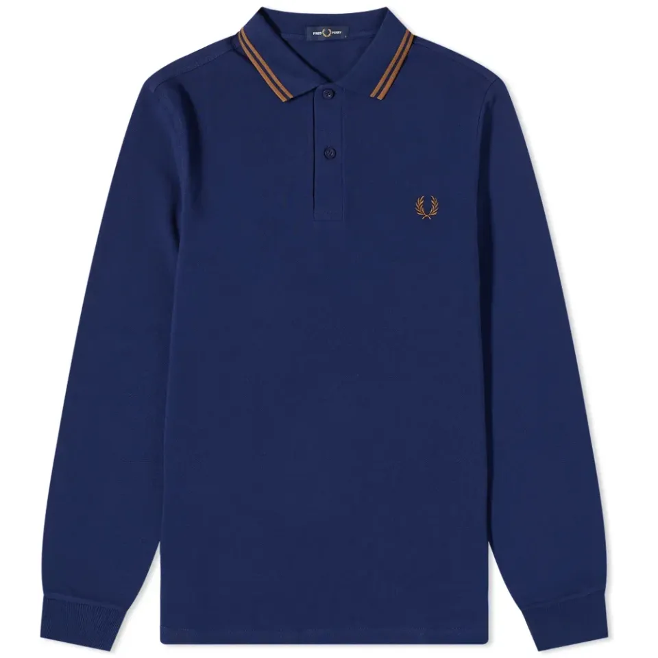 Long Sleeve Twin Tipped Polo