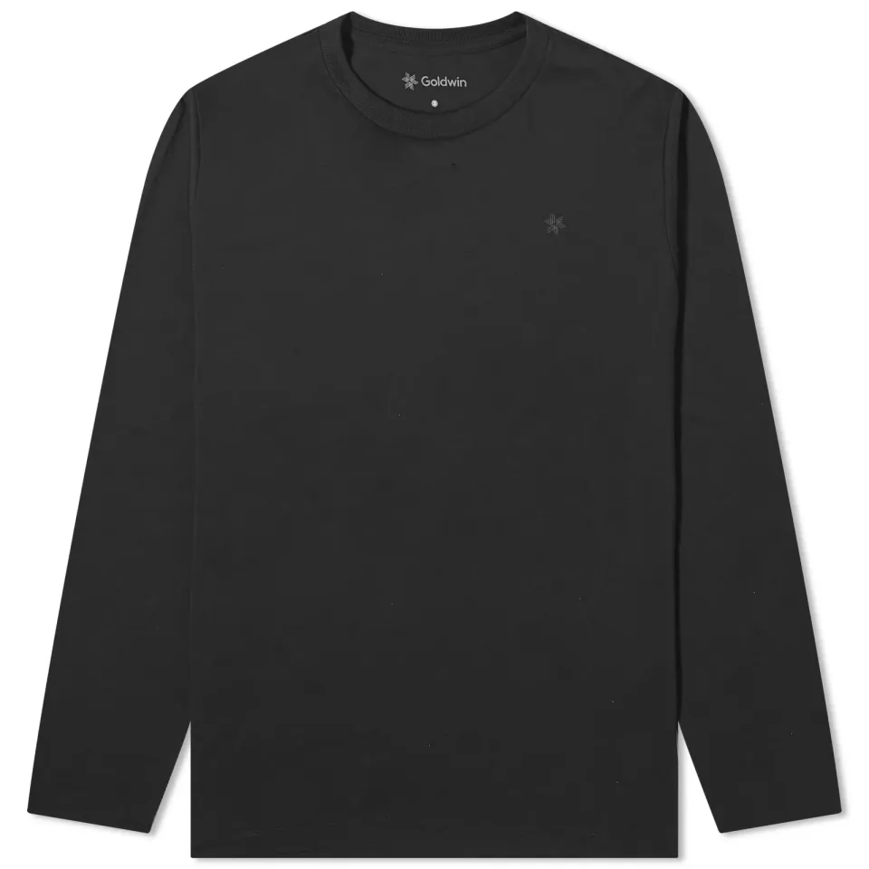 Peak-motif Long Sleeve T-shirt