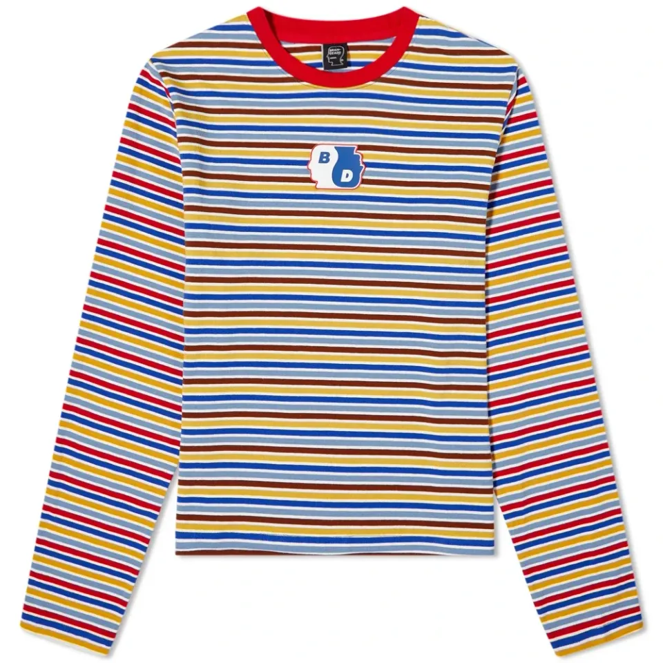 Yin Yang Stripe Long Sleeve T-Shirt