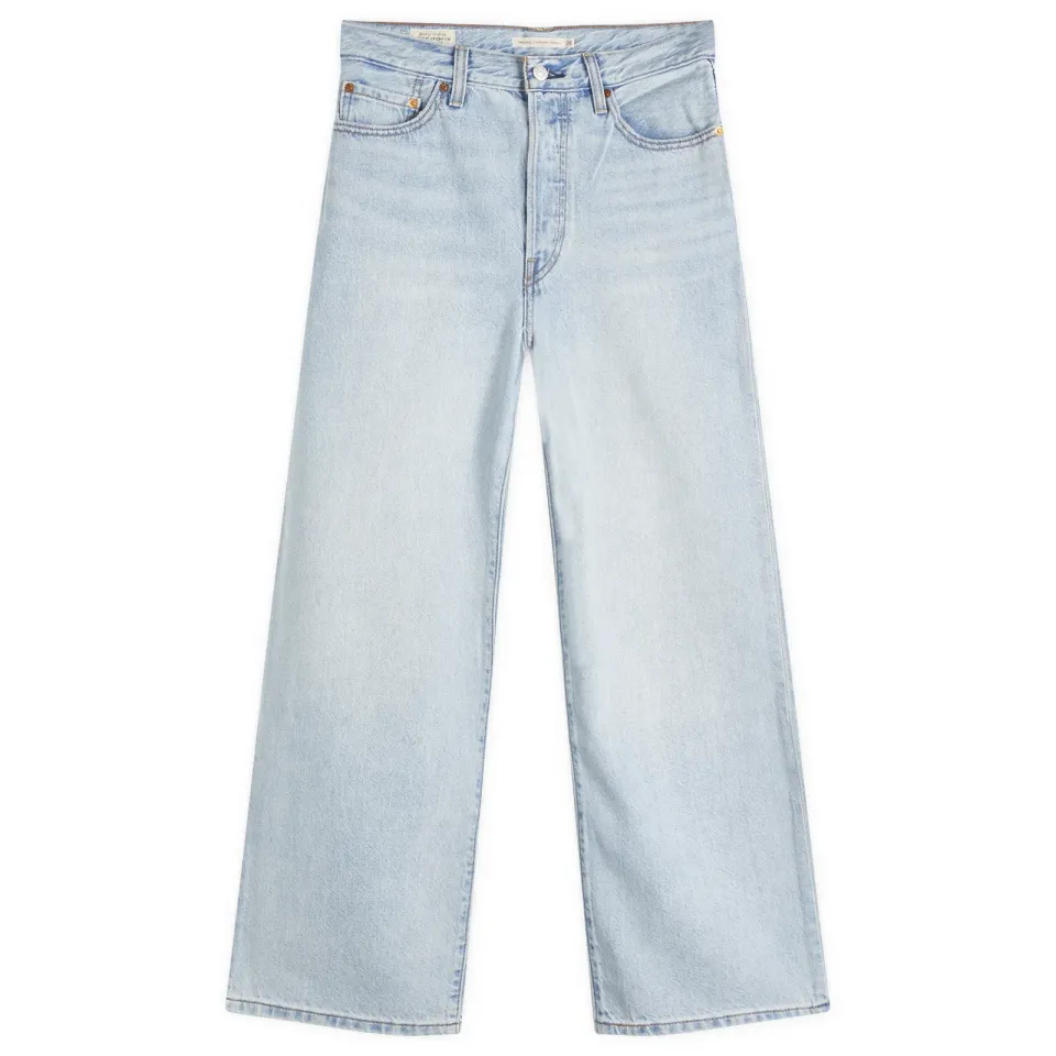 Ribcage High Rise Straight Leg Jeans