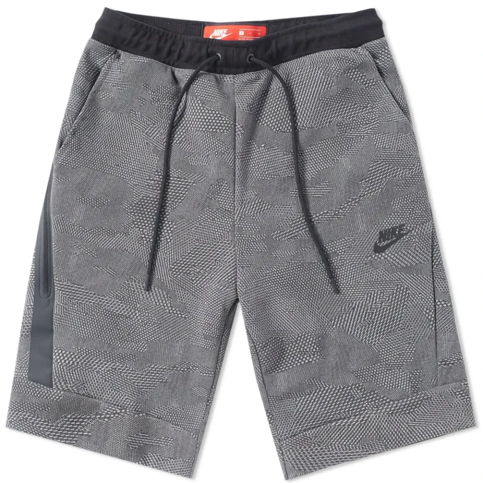 Tech Fleece Allover Print Short