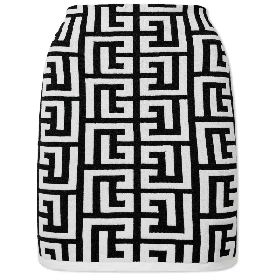 Maxi Monogram Mini Skirt
