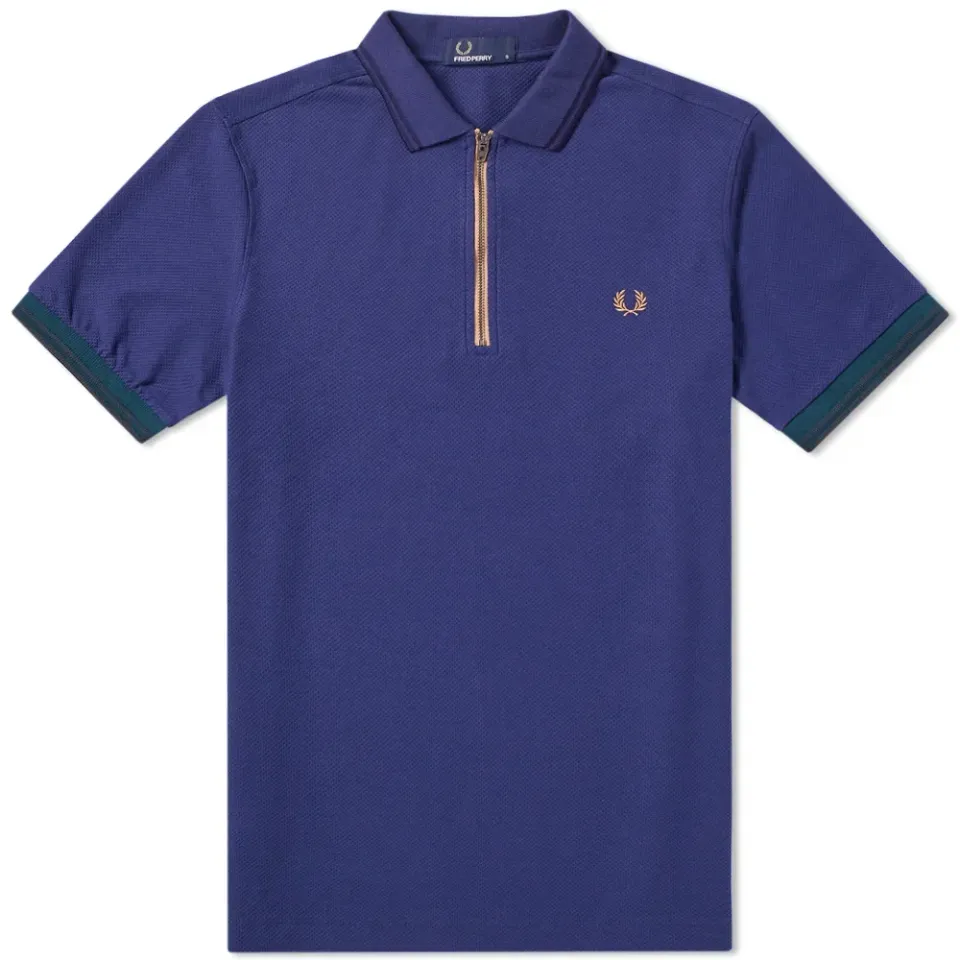 Fred Perry Zip Neck Polo
