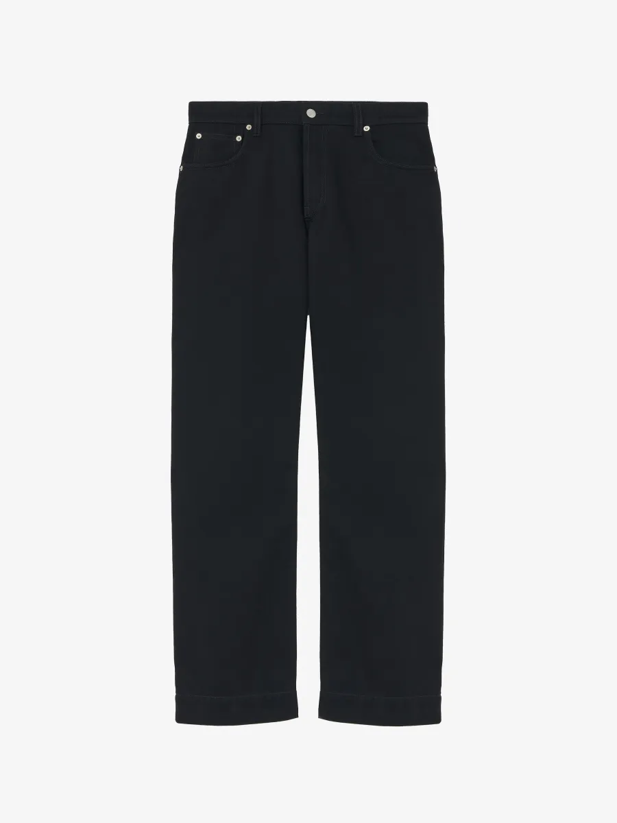 Wide Leg Denim Jeans
