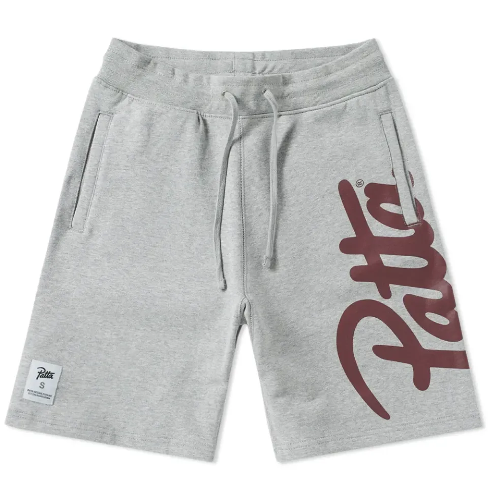 Side Script Sweat Short