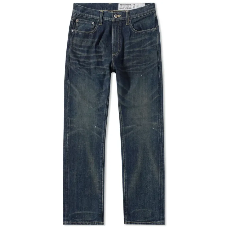 Washed Deep Narrow Jean