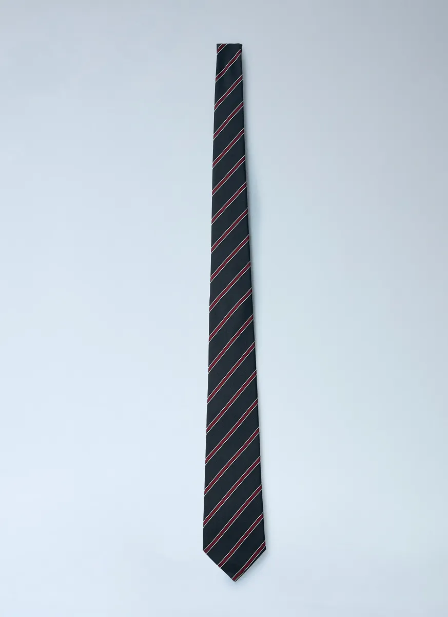 Silk Stripe Tie