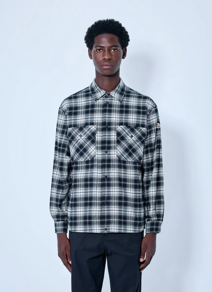Check Patterned Cotton Shirt