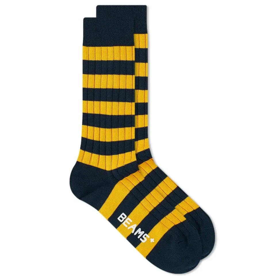 Rib Stripe Sock