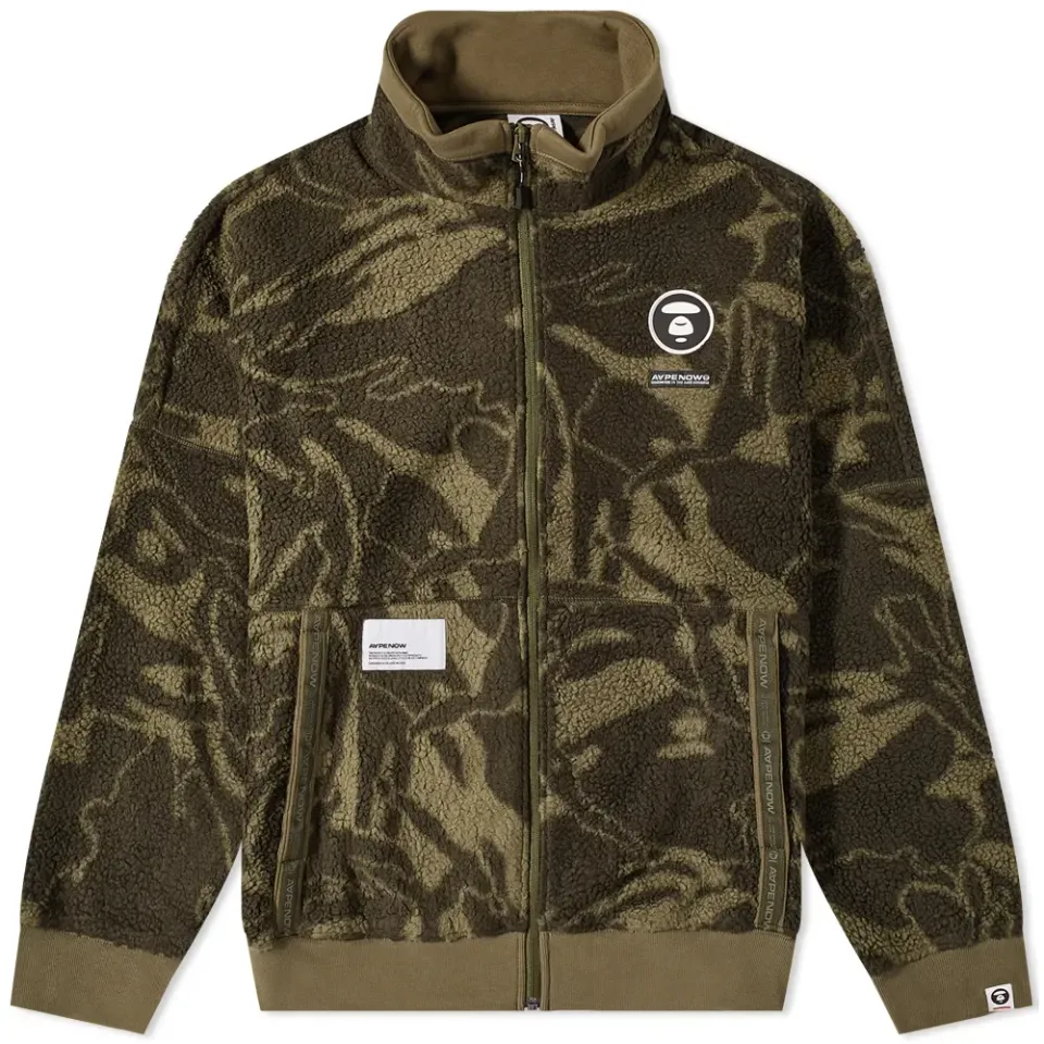 AAPE AAPE Now Fleece Jacket