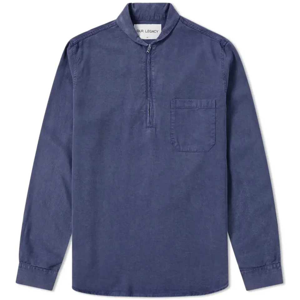 Shawl Zip Shirt