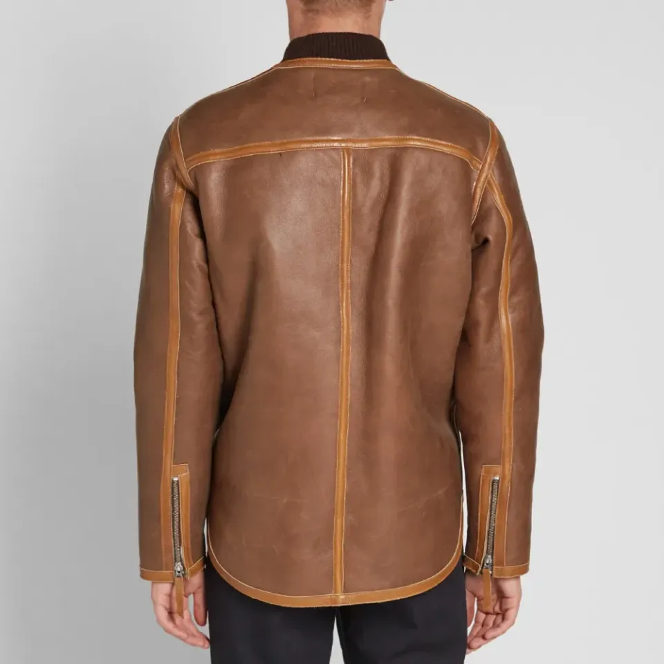 Shearling Bomber