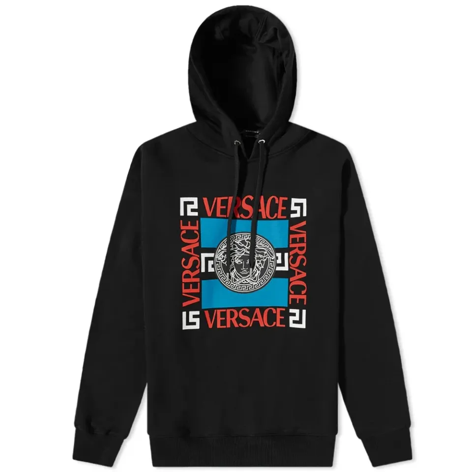 Medusa Box Logo Popover Hoody