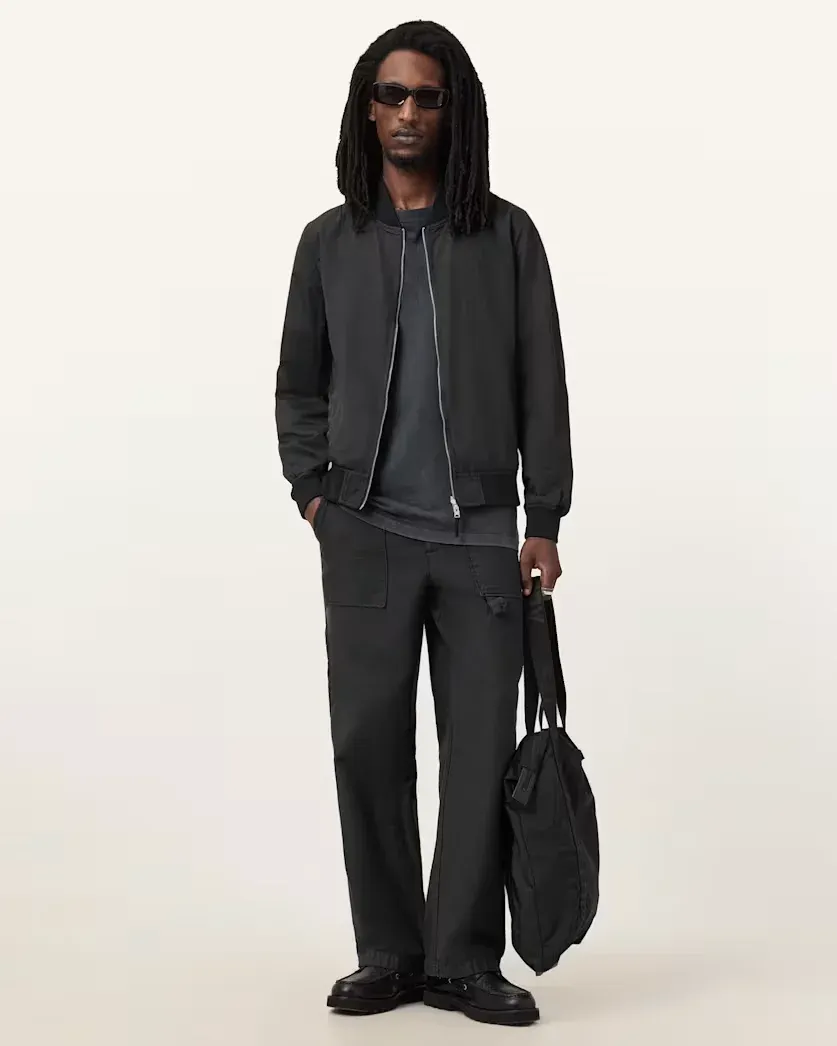 Bassett Reversible Ramskull Bomber Jacket