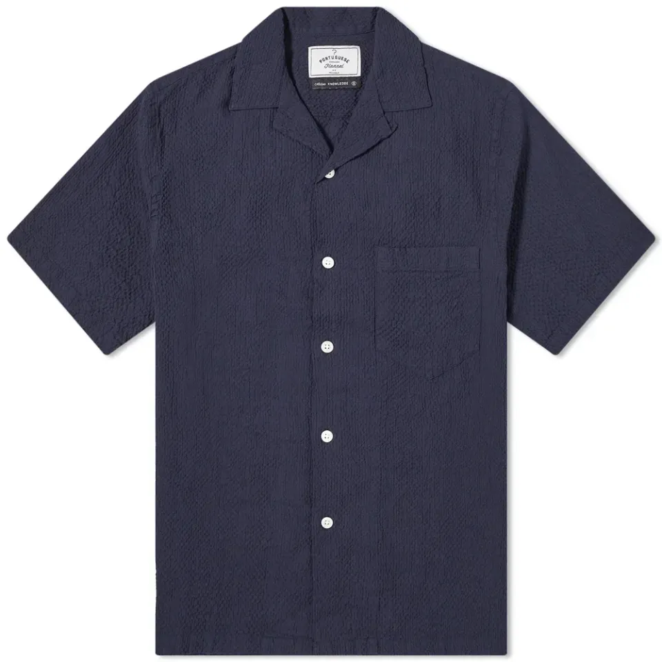 Flame Seersucker Vacation Shirt