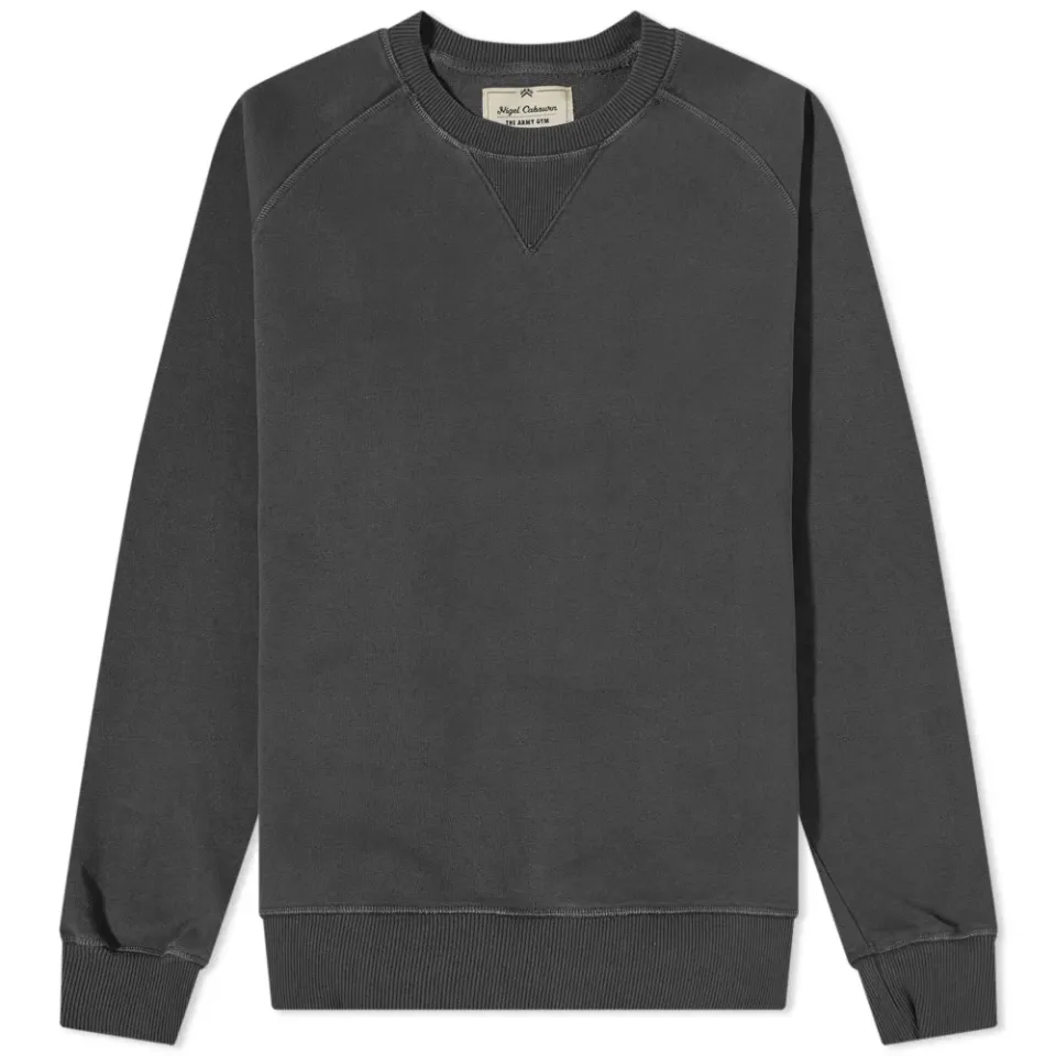 Embroidered Arrow Crew Sweat
