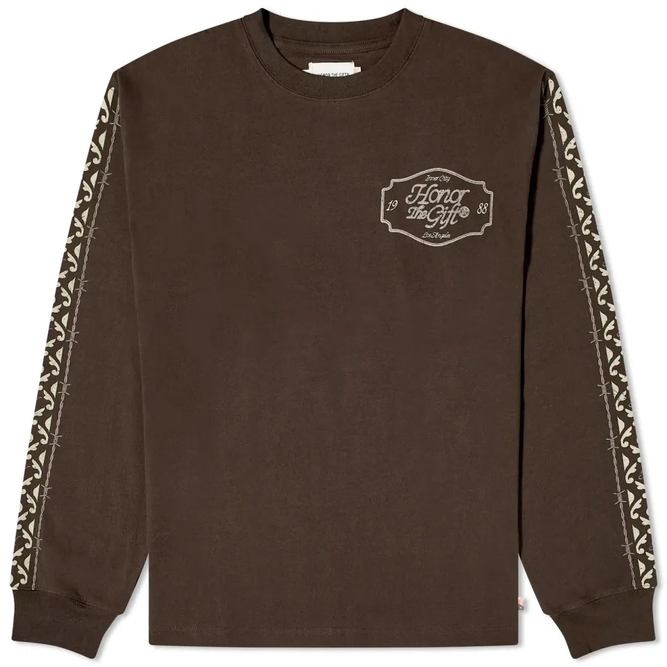 Pattern Long Sleeve T-Shirt