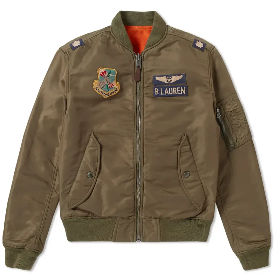 Vintage Military Bomber Jacket