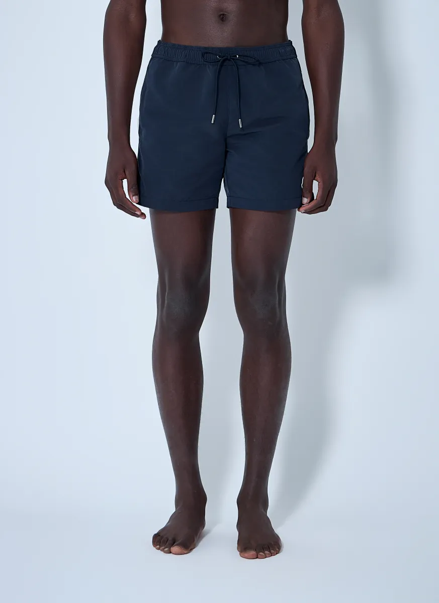Logo Patch Swim Shorts