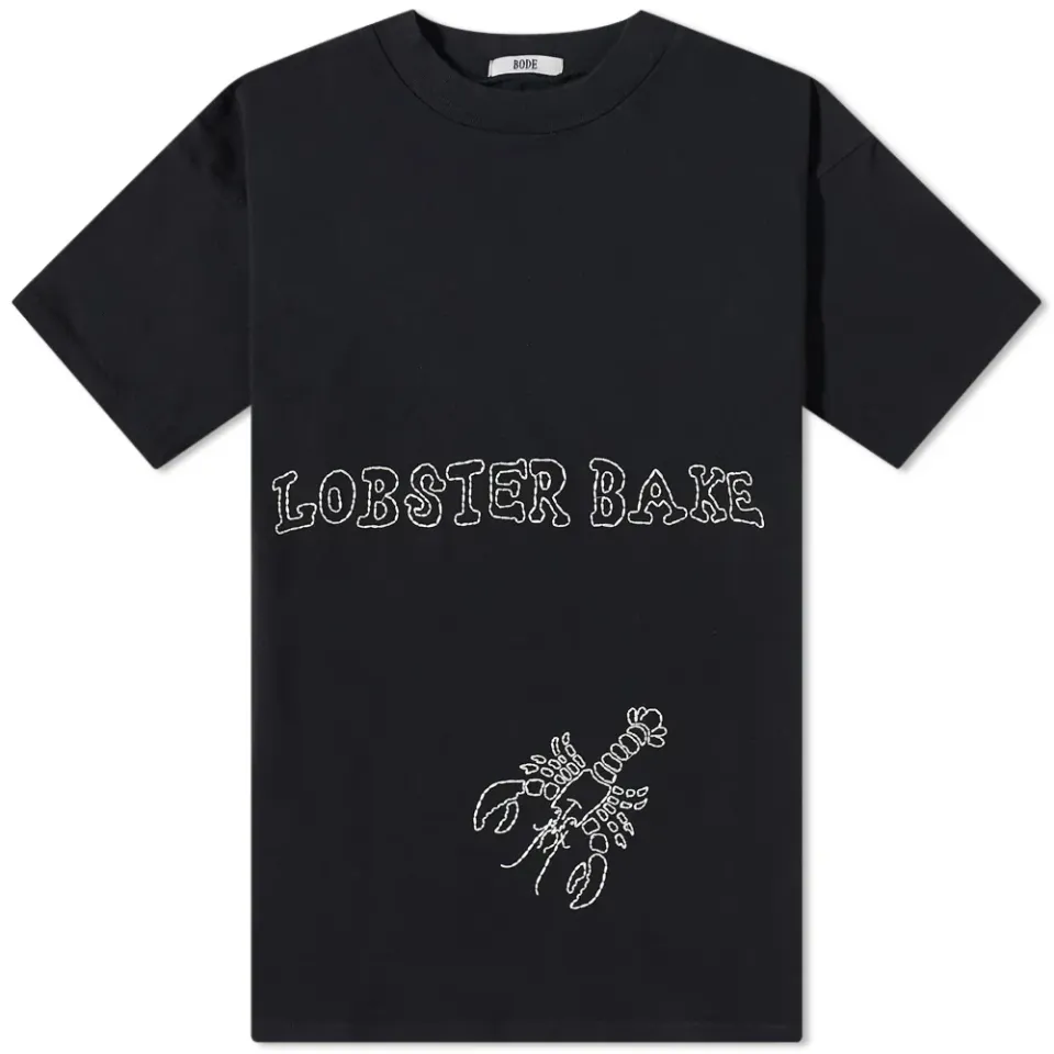 Lobster Bake Embroidered T-Shirt