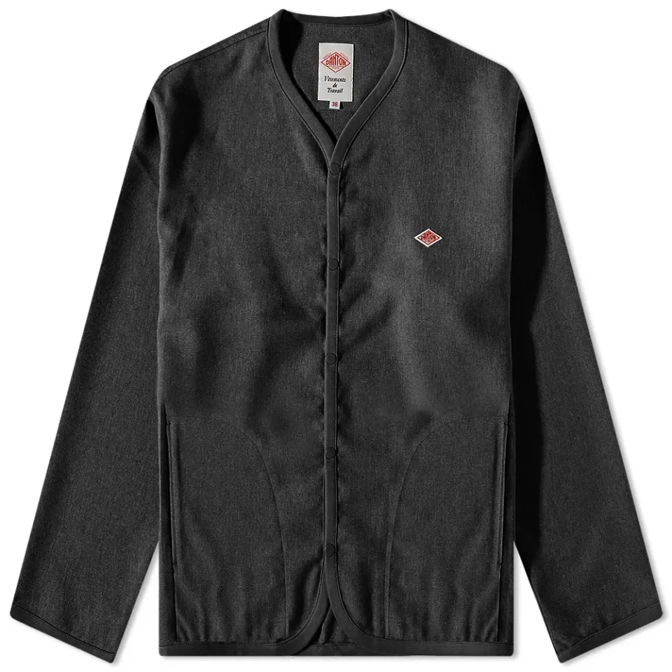 Woven Cardigan Jacket