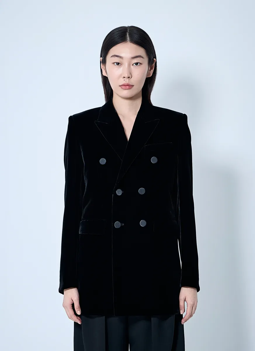 Velvet Blazer