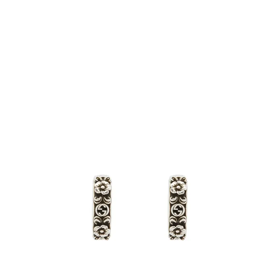 Gucci Floral Motif Earrings