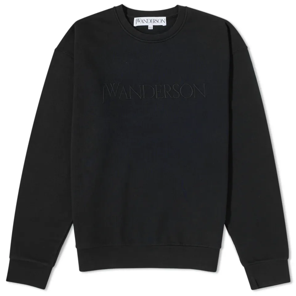Embroidered Logo Crew Sweat