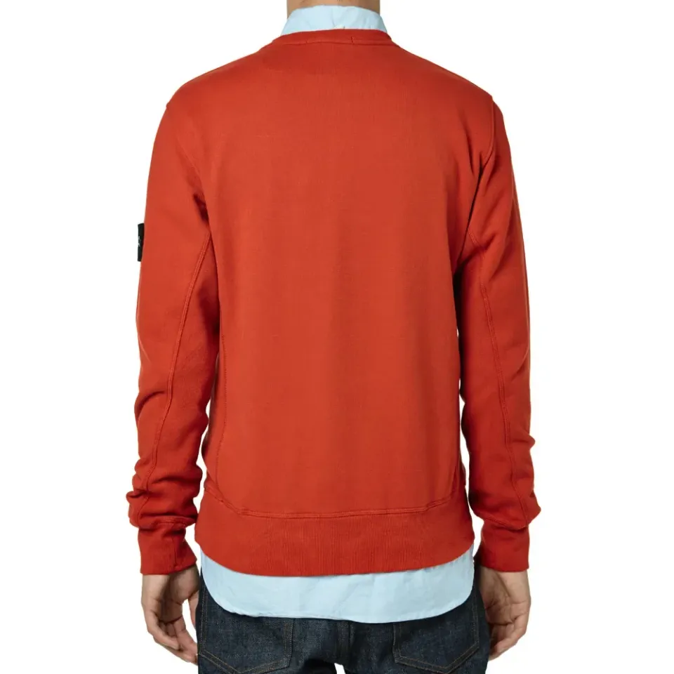 Garment Dyed Cotton Fleece Crew Sweat