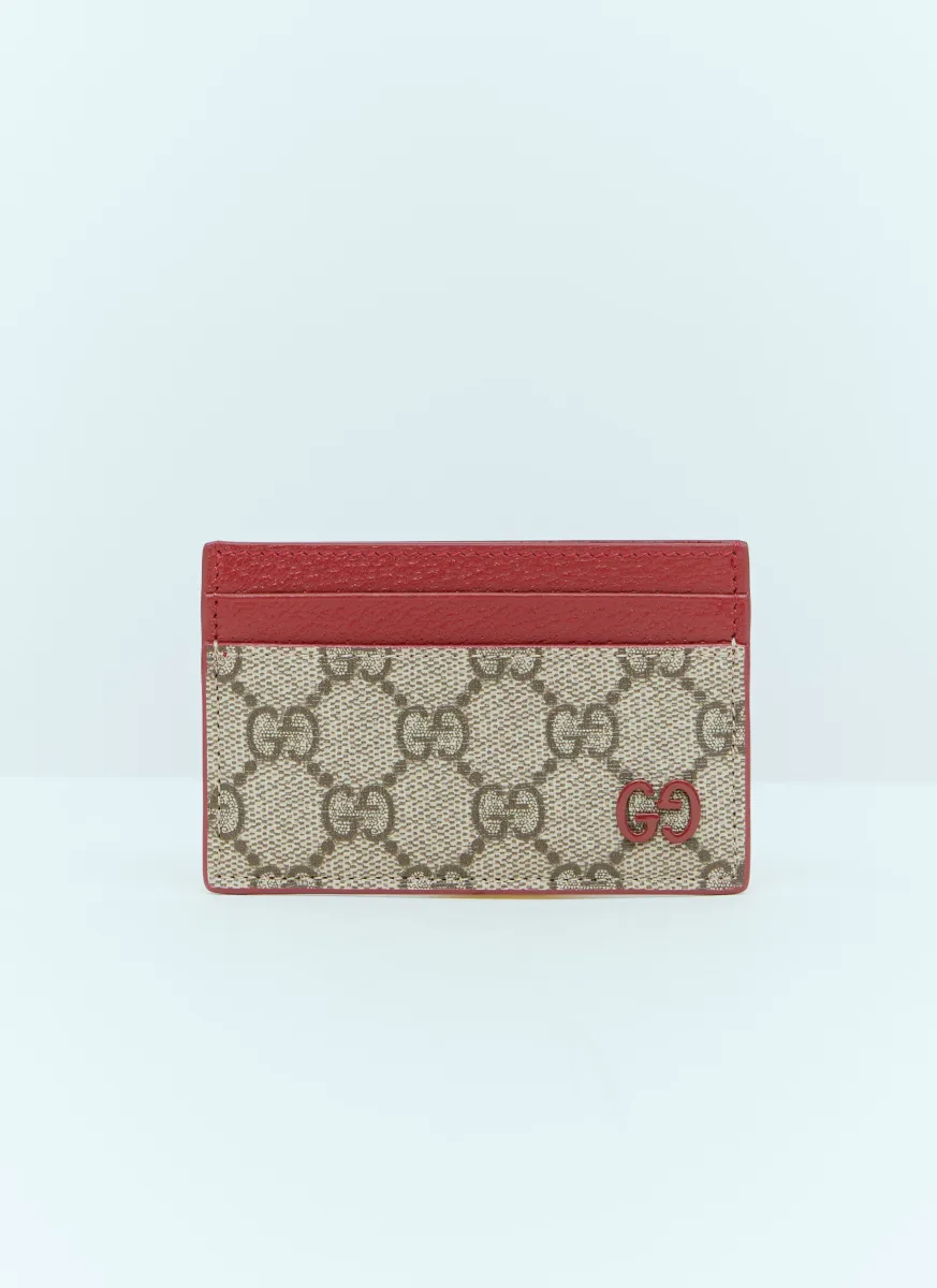 GG Supreme Canvas Cadholder