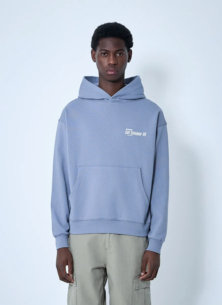 Logo Print Hooded Sweatshirt