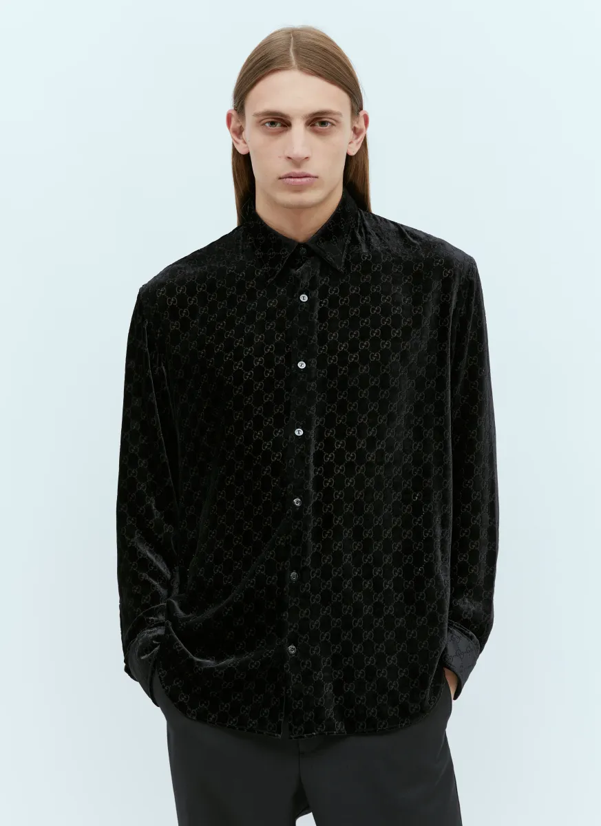 GG Velvet Shirt